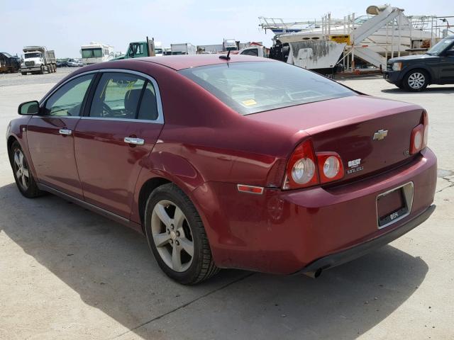 1G1ZK57B58F295880 - 2008 CHEVROLET MALIBU LTZ წითელი ფოტო 3