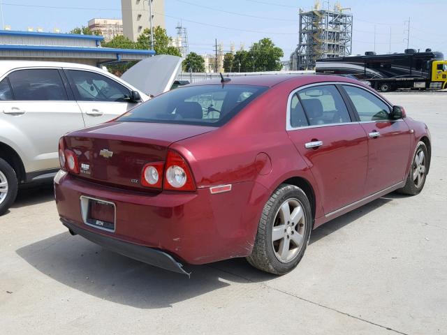 1G1ZK57B58F295880 - 2008 CHEVROLET MALIBU LTZ წითელი ფოტო 4