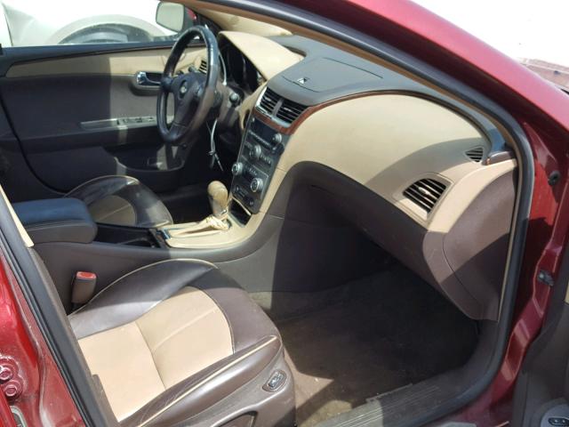 1G1ZK57B58F295880 - 2008 CHEVROLET MALIBU LTZ წითელი ფოტო 5