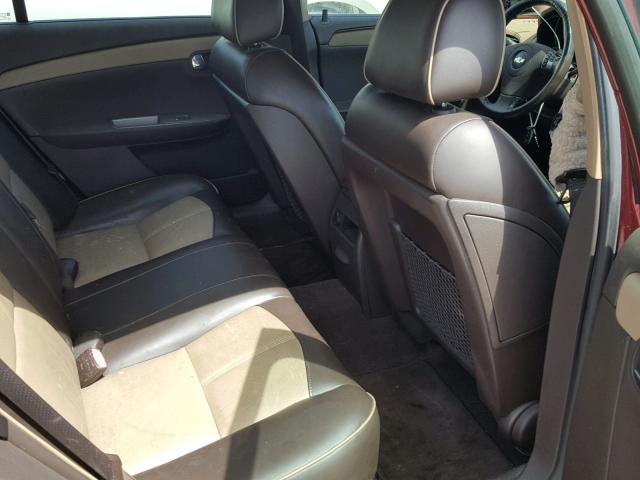 1G1ZK57B58F295880 - 2008 CHEVROLET MALIBU LTZ წითელი ფოტო 6