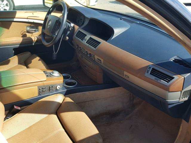 WBAGN63594DS53954 - 2004 BMW 745 LI 蓝色 照片 5