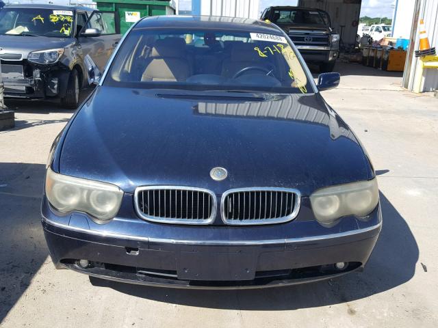 WBAGN63594DS53954 - 2004 BMW 745 LI 蓝色 照片 9