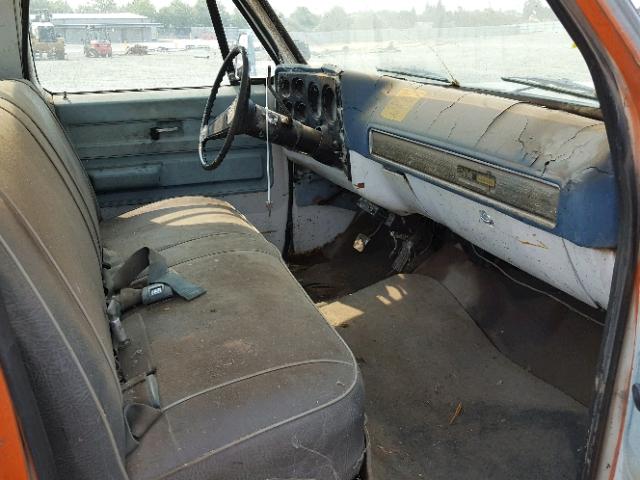 CCY334Z158499 - 1974 CHEVROLET 350 GRAY photo 5