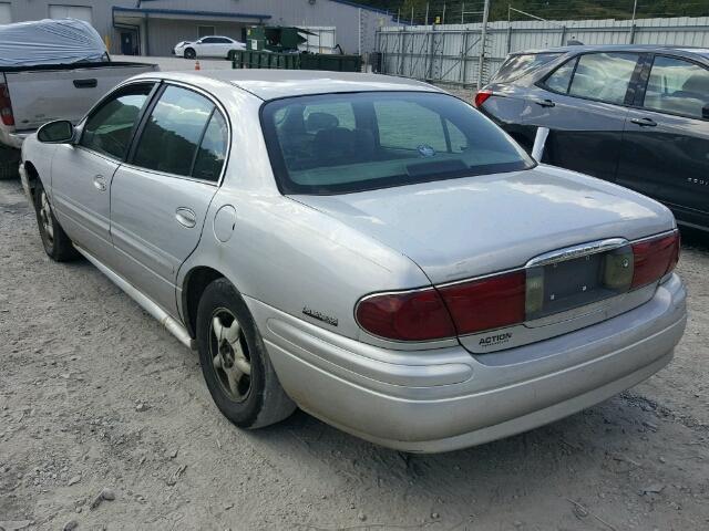 1G4HP54K9Y4237450 - 2000 BUICK LESABRE CU SILVER photo 3