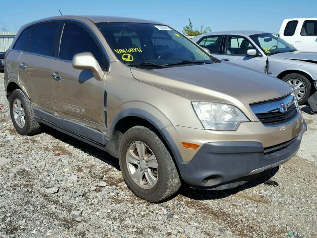 3GSCL33P88S611191 - 2008 SATURN VUE XE GOLD photo 1