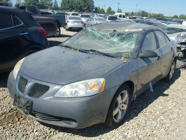 1G2ZH57N284293746 - 2008 PONTIAC G6 GRAY photo 2