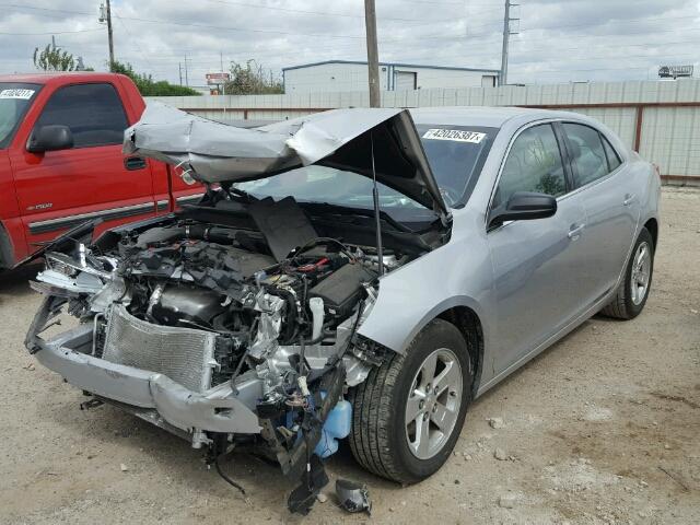 1G11B5SL4FF279003 - 2015 CHEVROLET MALIBU LS SILVER photo 2