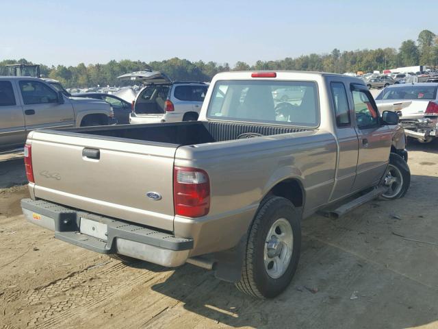 1FTYR15E15PA00798 - 2005 FORD RANGER SUP TAN photo 4