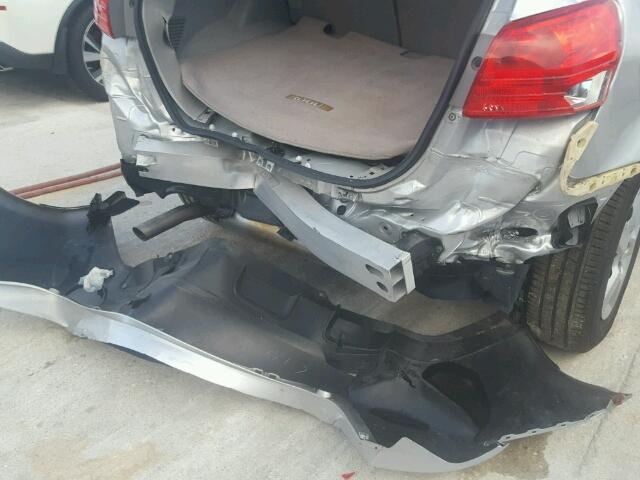 JN8AS58T89W330123 - 2009 NISSAN ROGUE S SILVER photo 9