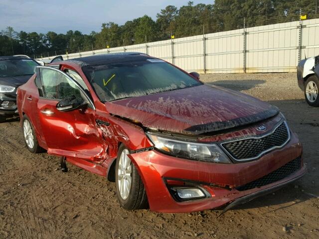 5XXGN4A75FG359077 - 2015 KIA OPTIMA EX BURGUNDY photo 1