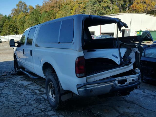 1FTSW31F42EA80257 - 2002 FORD F350 SRW S WHITE photo 3