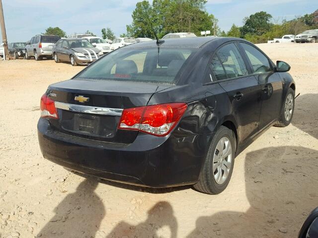 1G1PA5SH1E7284029 - 2014 CHEVROLET CRUZE LS BLACK photo 4