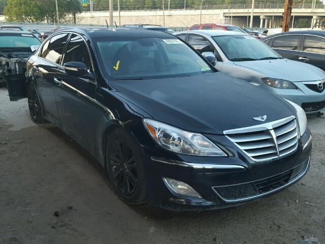 KMHGC4DD2DU241921 - 2013 HYUNDAI GENESIS BLACK photo 1