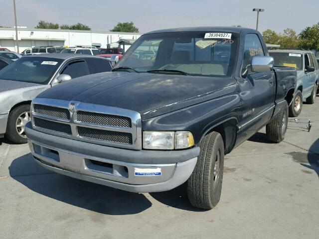 3B7HC16Z4RM524784 - 1994 DODGE RAM 1500 BLACK photo 2