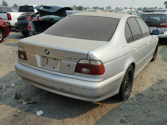 WBADN63401GM72788 - 2001 BMW 540 I AUTO SILVER photo 4