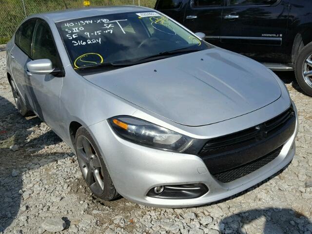 1C3CDFBH8DD316224 - 2013 DODGE DART SILVER photo 1