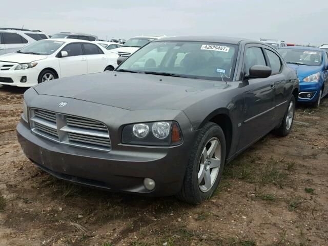 2B3CA3CV6AH194471 - 2010 DODGE CHARGER SX GRAY photo 2