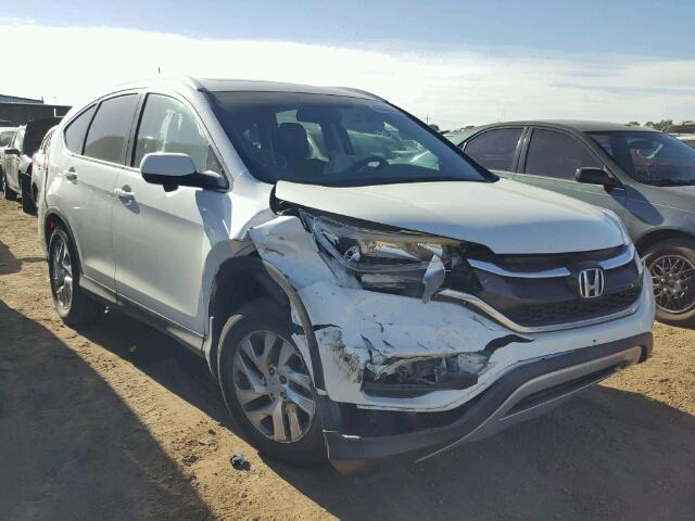 5J6RM4H74FL016904 - 2015 HONDA CR-V EXL WHITE photo 1