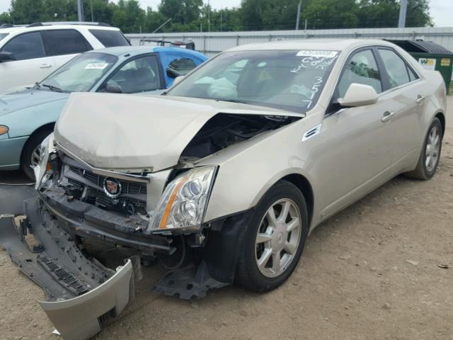 1G6DG577690103517 - 2009 CADILLAC CTS GOLD photo 2