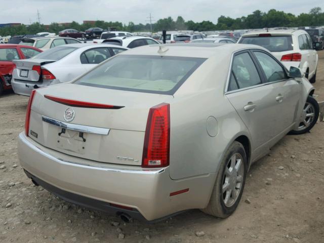 1G6DG577690103517 - 2009 CADILLAC CTS GOLD photo 4