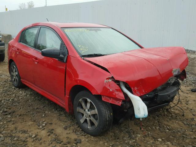 3N1AB6AP2CL661763 - 2012 NISSAN SENTRA 2.0 RED photo 1