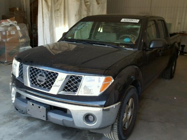 1N6AD09U58C427471 - 2008 NISSAN FRONTIER C BLACK photo 2