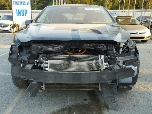 1G11D5RR3DF116182 - 2013 CHEVROLET MALIBU 1LT 灰色 照片 9