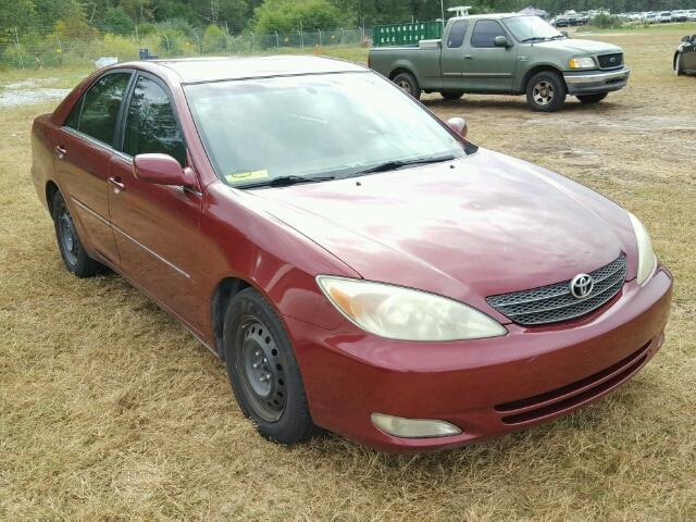 4T1BE32K34U295132 - 2004 TOYOTA CAMRY RED photo 1