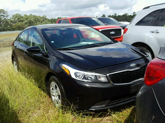 3KPFK4A71HE073078 - 2017 KIA FORTE LX BLACK photo 1