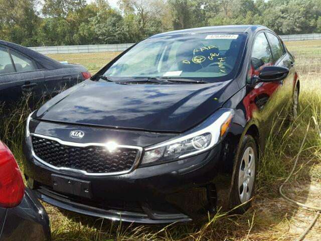 3KPFK4A71HE073078 - 2017 KIA FORTE LX BLACK photo 2