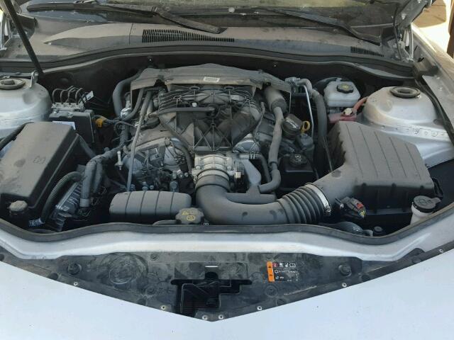 2G1FD1E35F9137515 - 2015 CHEVROLET CAMARO LT SILVER photo 7