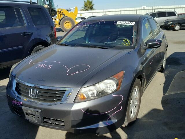 JHMCP26409C012349 - 2009 HONDA ACCORD GRAY photo 2