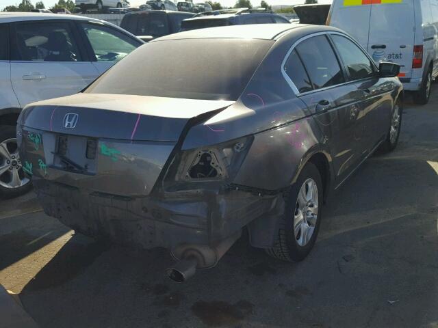 JHMCP26409C012349 - 2009 HONDA ACCORD GRAY photo 4