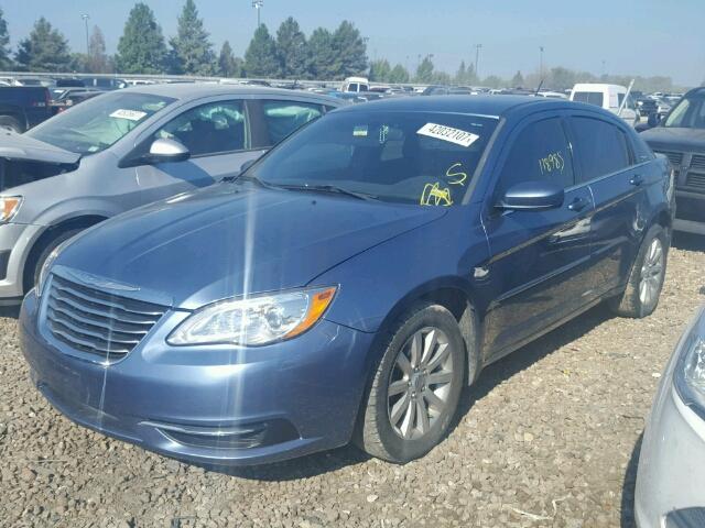 1C3BC1FGXBN553131 - 2011 CHRYSLER 200 TOURIN BLUE photo 2