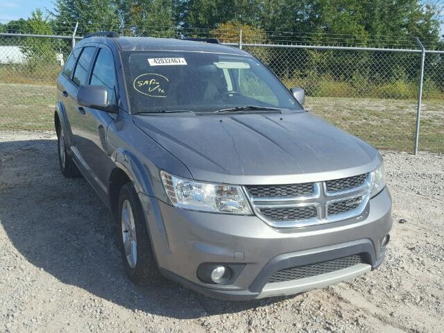 3C4PDCBG1CT236873 - 2012 DODGE JOURNEY GRAY photo 1