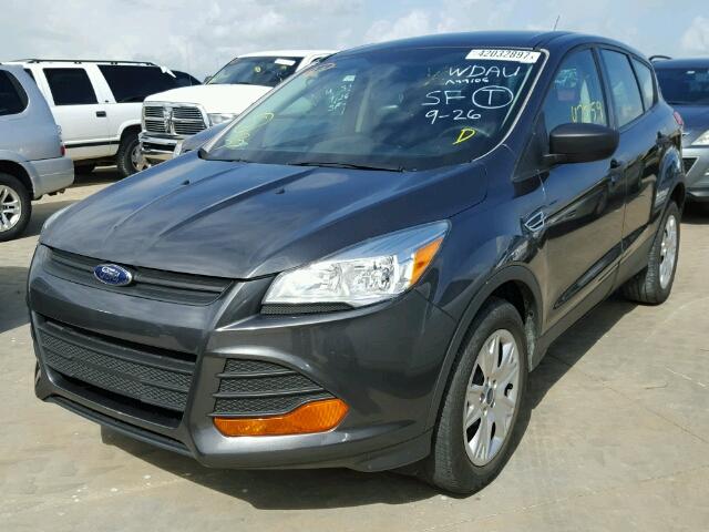 1FMCU0F70FUA49105 - 2015 FORD ESCAPE CHARCOAL photo 2