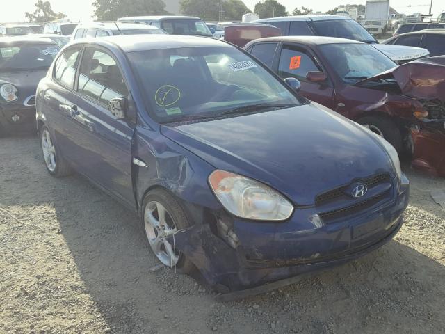 KMHCN36C97U025561 - 2007 HYUNDAI ACCENT SE BLACK photo 1