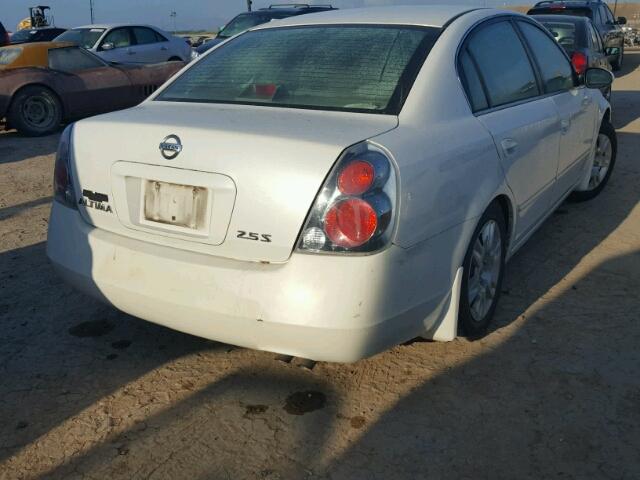 1N4AL11D76N392592 - 2006 NISSAN ALTIMA WHITE photo 4