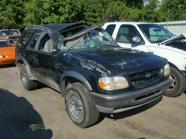 1FMYU22E0WUB26089 - 1998 FORD EXPLORER BLACK photo 1