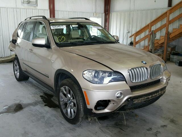 5UXZV4C53D0G56045 - 2013 BMW X5 XDRIVE3 ბეჟი ფოტო 1