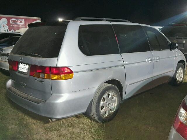 2HKRL18082H508246 - 2002 HONDA ODYSSEY SILVER photo 4