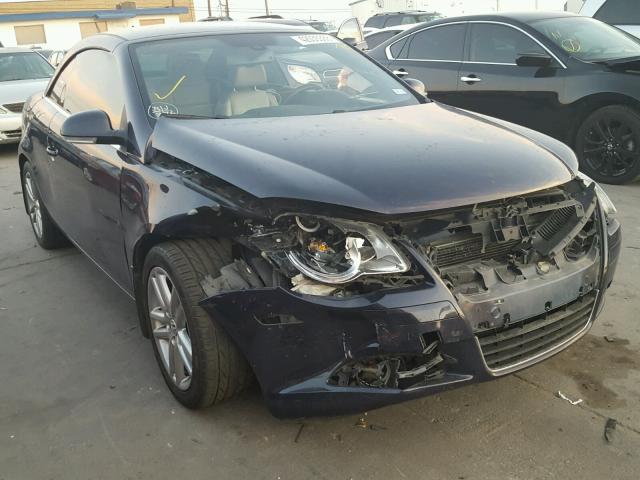 WVWFA71FX8V023108 - 2008 VOLKSWAGEN EOS LUX Чорний фото 1