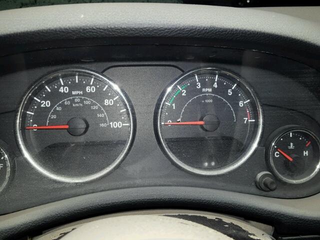 1C4GJWAG2DL526435 - 2013 JEEP WRANGLER BLACK photo 8