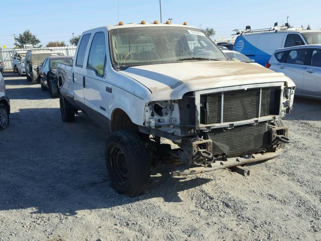 1FTWW33P34EB04901 - 2004 FORD F350 SUPER WHITE photo 1