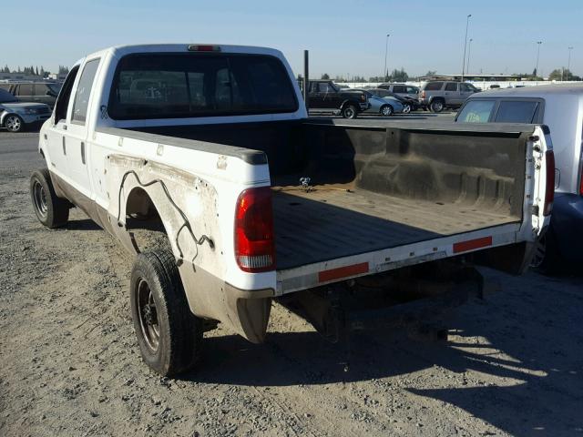 1FTWW33P34EB04901 - 2004 FORD F350 SUPER WHITE photo 3