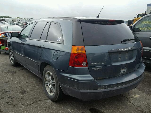 2A8GM48LX7R129624 - 2007 CHRYSLER PACIFICA GREEN photo 3