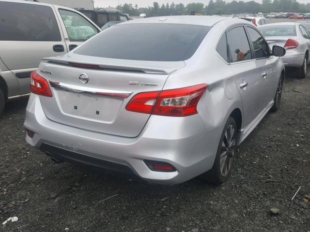 3N1CB7AP3HY225903 - 2017 NISSAN SENTRA SR SILVER photo 4