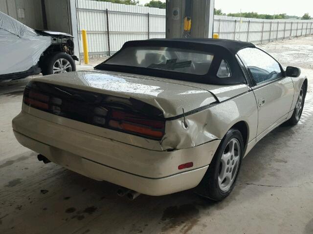 JN1RZ27H1PX001490 - 1993 NISSAN 300ZX WHITE photo 4