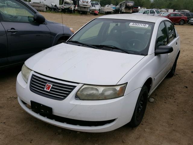 1G8AF52F15Z111865 - 2005 SATURN ION LEVEL WHITE photo 2
