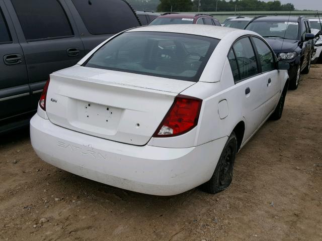1G8AF52F15Z111865 - 2005 SATURN ION LEVEL WHITE photo 4